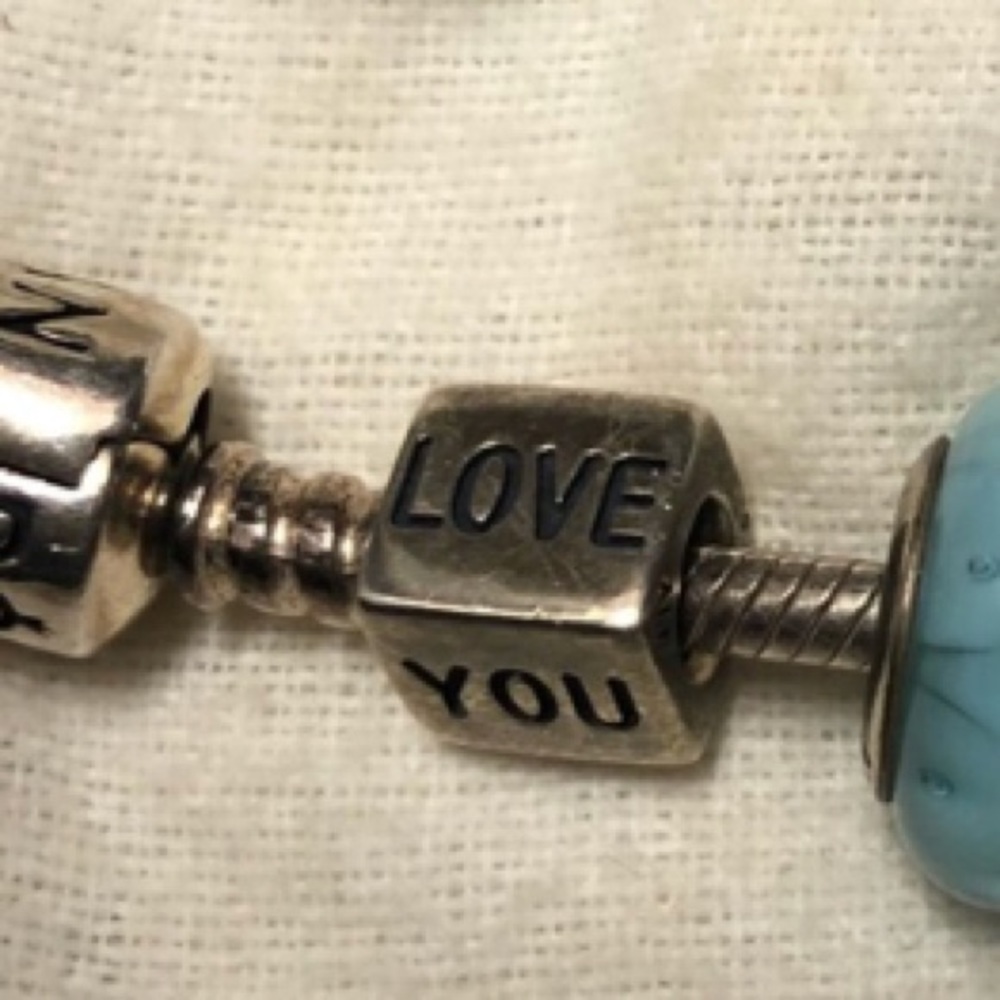 I love you pandora charm